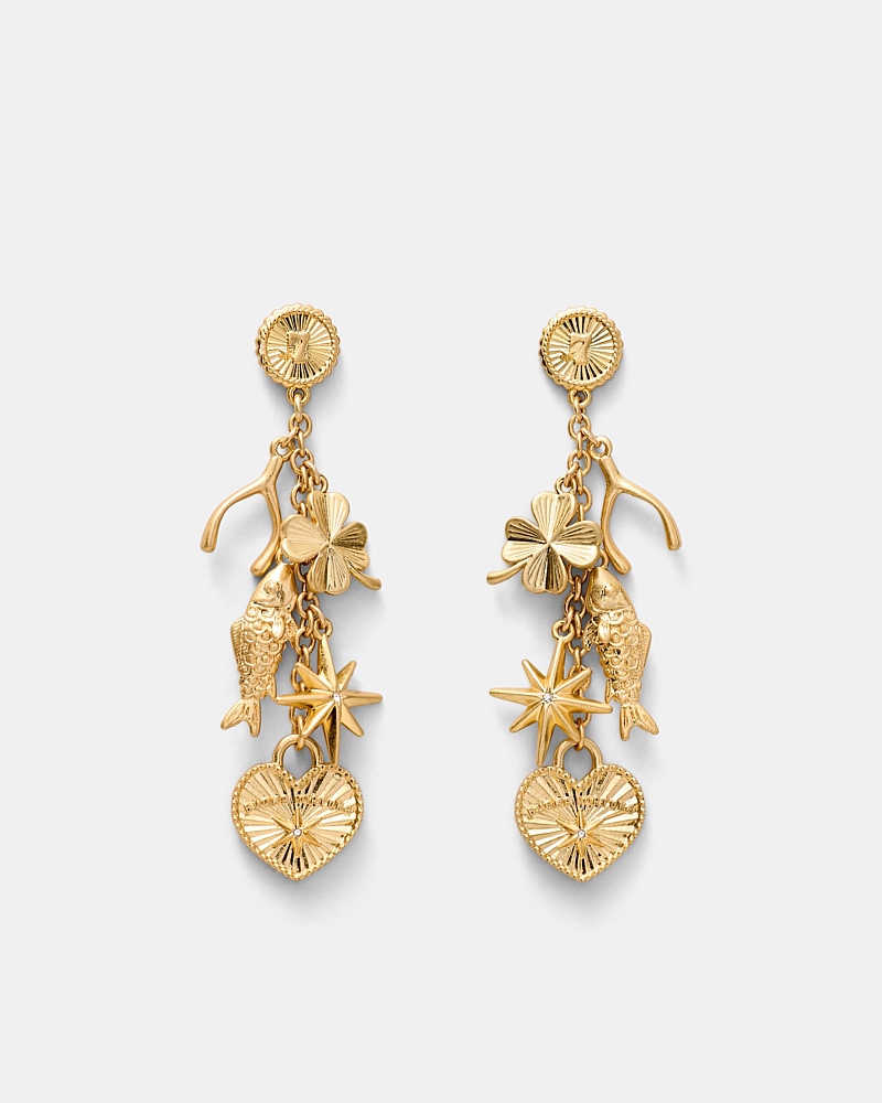 Fortuna Charm Earrings