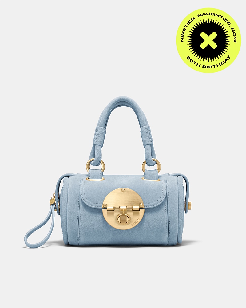Turnlock Bowler Grab Crossbody Bag
