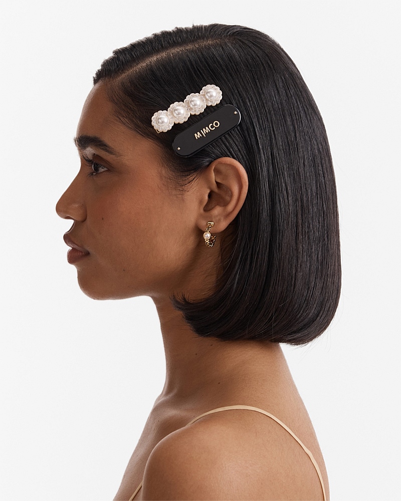 Pearly Hair Clip Set
