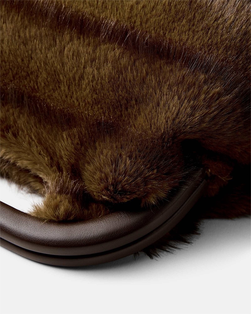 Faux Fur Frame Bag