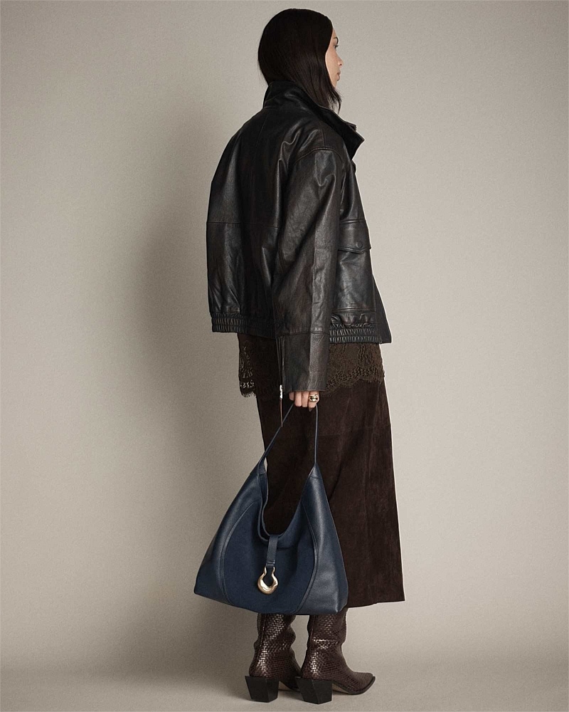 Shield Hobo Bag