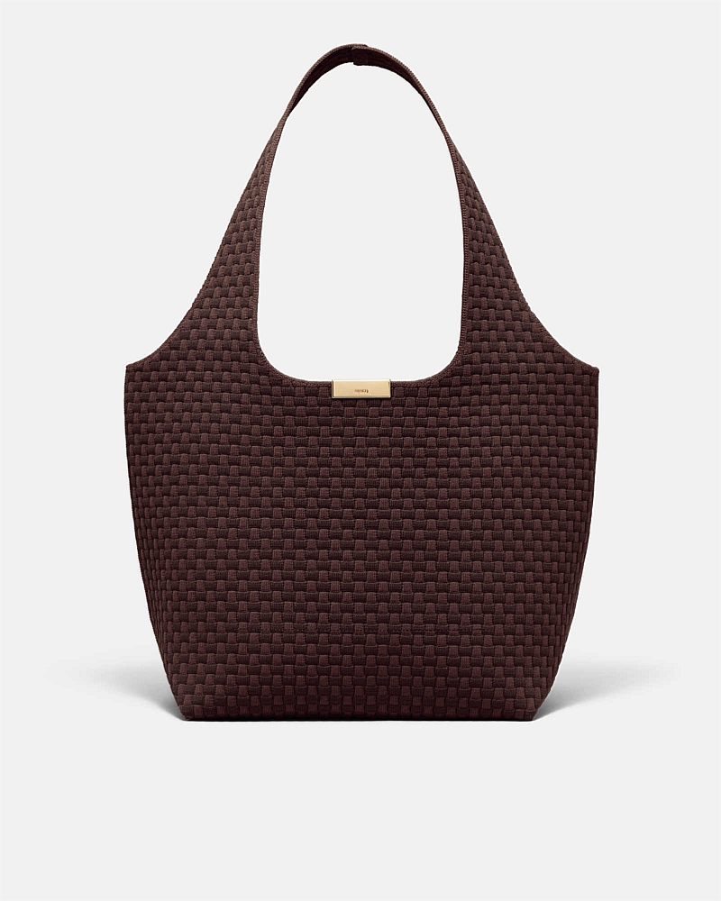 Amelie Basket Tote Bag