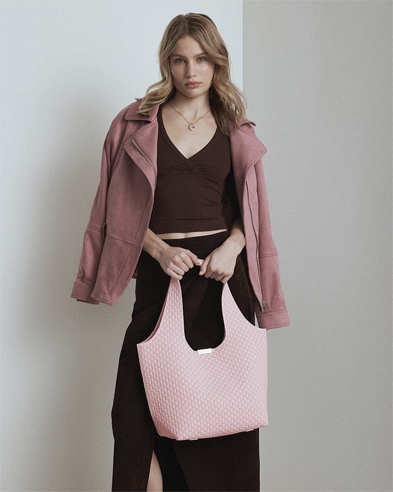 Amelie Basket Tote Bag