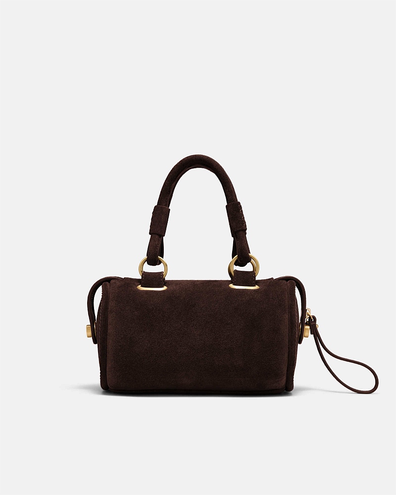 Turnlock Bowler Grab Crossbody Bag
