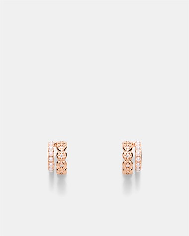 Westlyn Heart Duo Hoop Earrings
