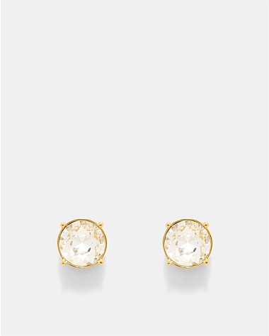 Glowy Crystal Stud Earrings