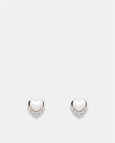 Adore Heart Stud Earrings