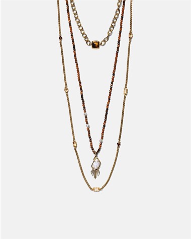 Sunray Trio Necklace