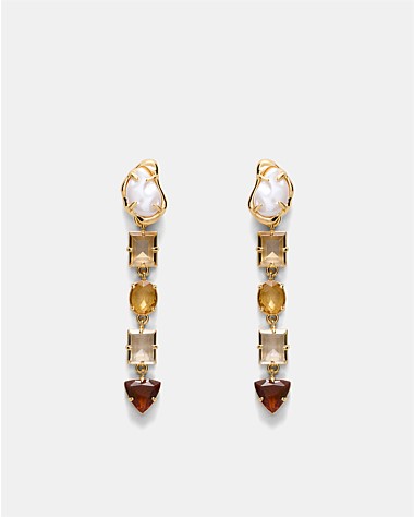 Ornithea Long Drop Earrings
