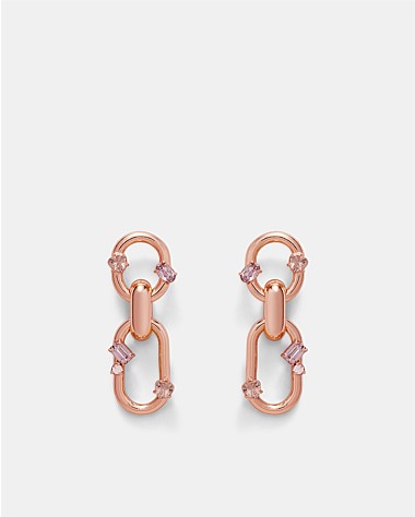 Rose Gold Tear Drop Earrings - Harico Jewellers Tauranga